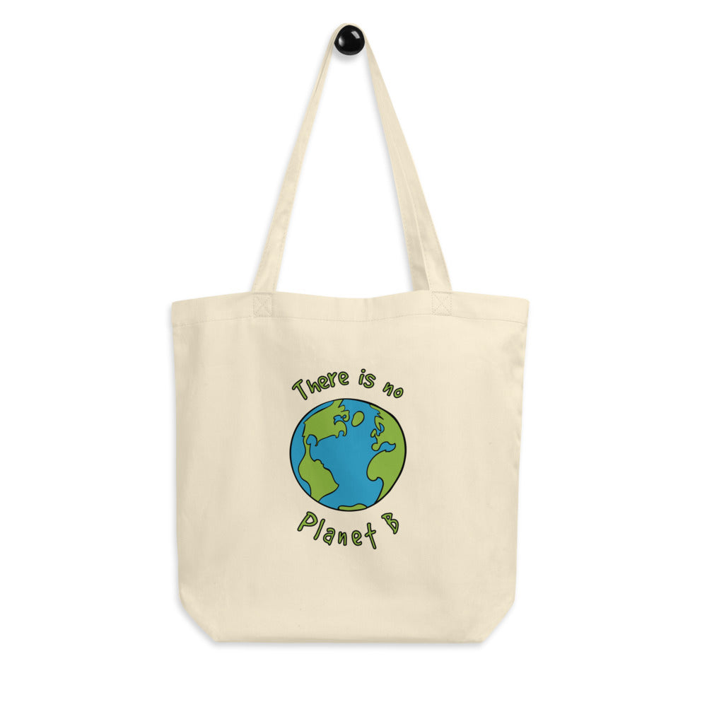 No Planet B Environmental Awareness Eco Tote Bag Jimmo Designs