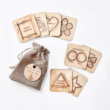 Wooden Breathing Cards for Calming Corners