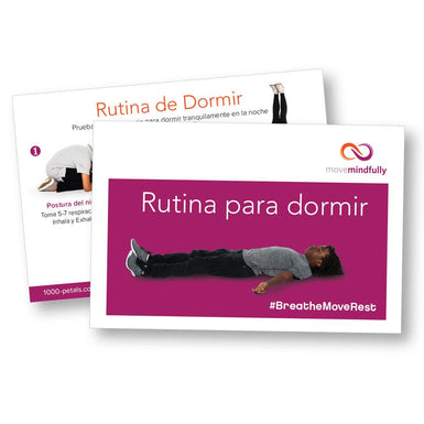 MoveMindfully® Sleep Routine Cards: Youth (Pack Of 25 Cards)