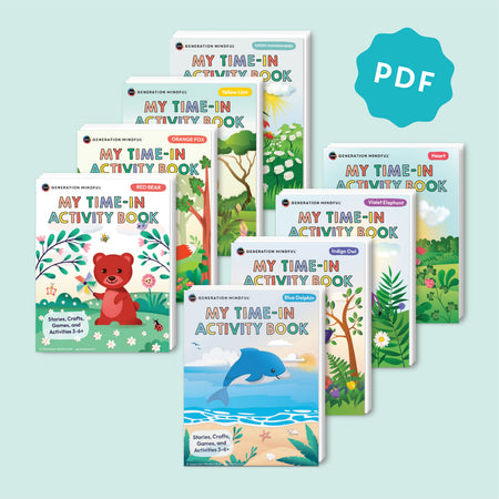 Time-In Activity Book Series (8 PDF Books)