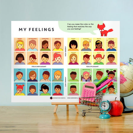 feelings poster for classroom