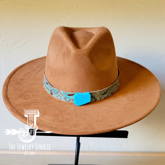 Embossed Leather Hat Band- Women's Leather Hat Band Online