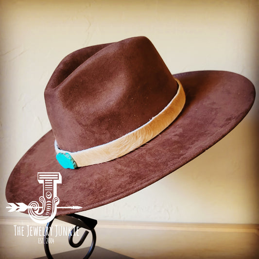 Gilded Cowboy Turquoise Embossed Leather Hat Band Only 950m
