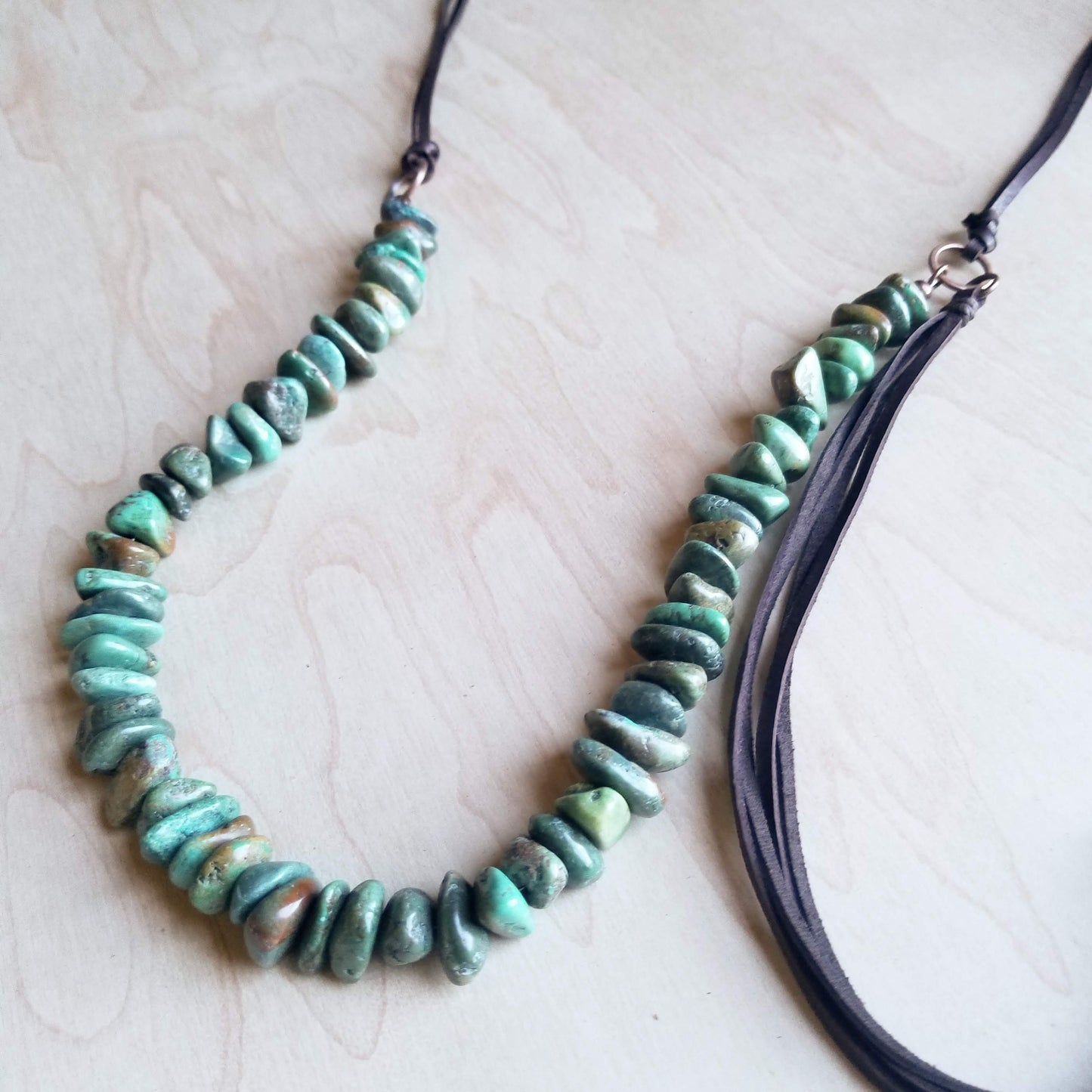Chunky Turquoise Necklace - Boho Chic Jewelry Online | The Jewelry Junkie