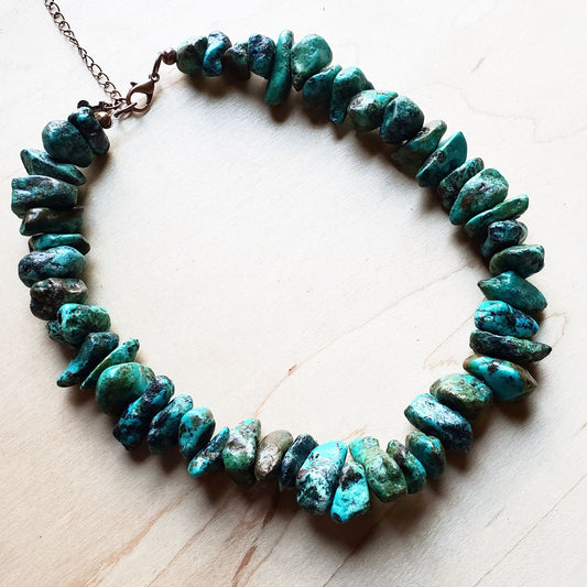 Turquoise Statement Necklace – Made by Megan