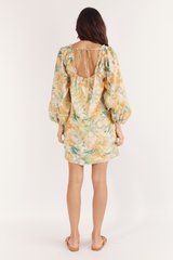 1 Dua Mini Dress - Wildflower Print - Girl and the Sun - The Self Styler
