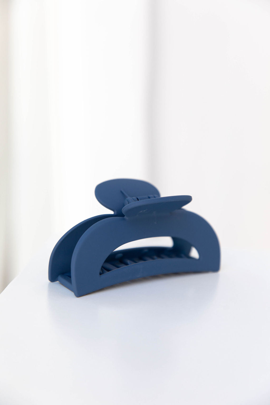 Alma Claw Clip - Steel Blue – The Self Styler