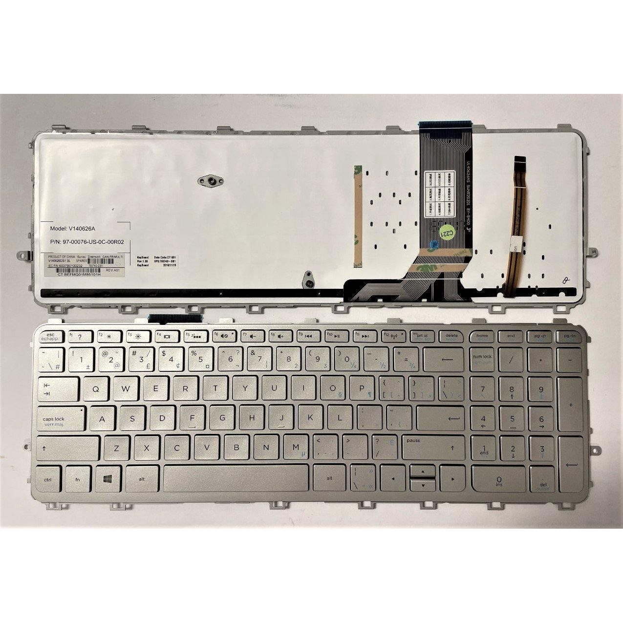 hp envy laptop backlit keyboard