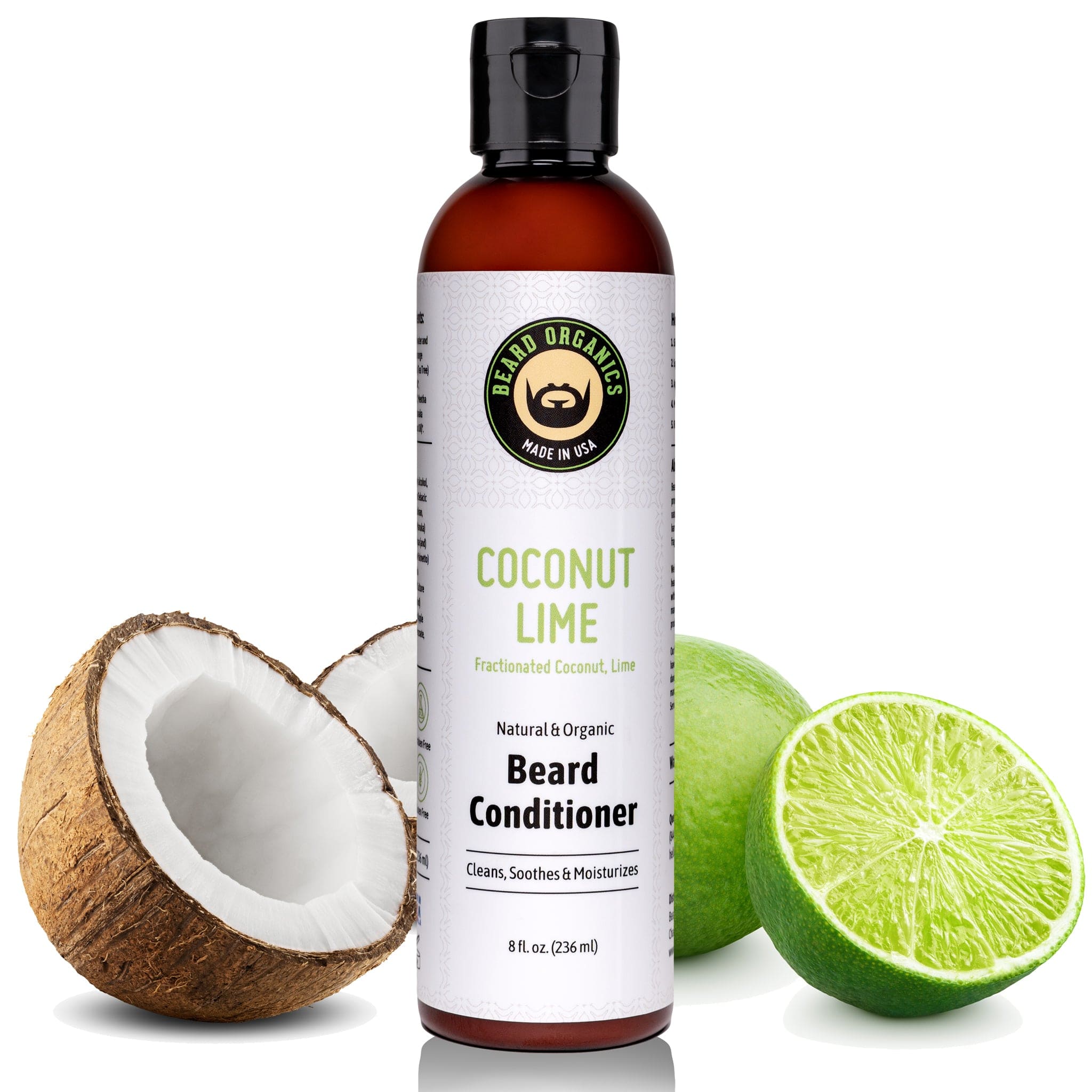 Coconut Lime Beard Conditioner by Beard Organics