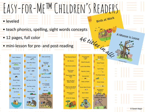 Easy-for-Me™ Children's Readers Sets B and C