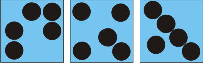 Teaching math with dot cards