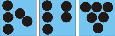 Dot card math games