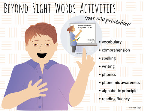 Beyond Sight Words Activities
