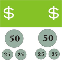 Counting money with a visual learner