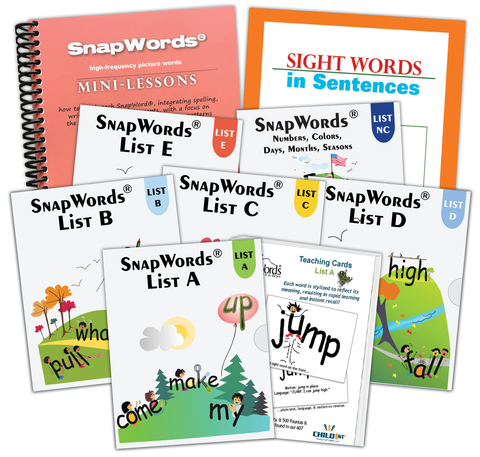 SnapWords® 306 Teaching Card Kit