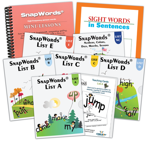 Juego de tarjetas didácticas SnapWords® 306