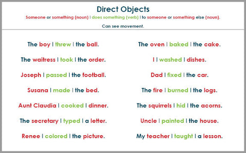 Direct Objects