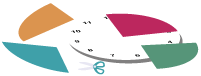 Cut out clock