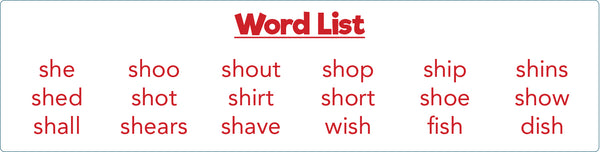 SH Word List