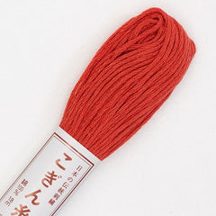 Sashiko Thread - Olympus Kogin - Solid Color - 145 Brick
