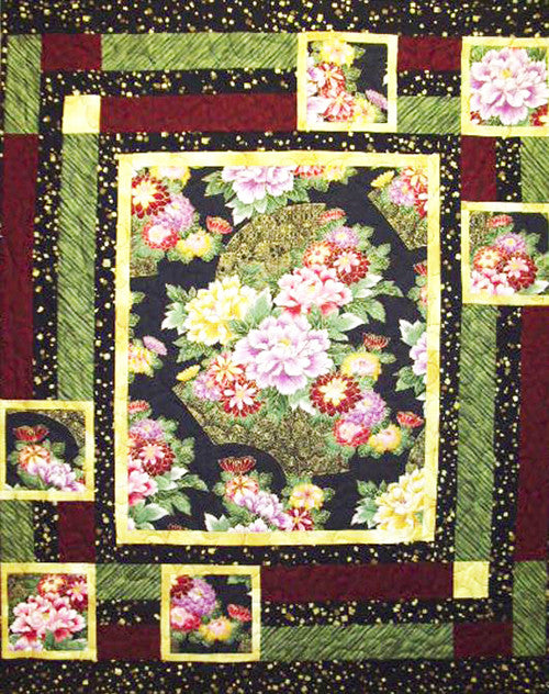 Quilt Pattern Rose Cottage Quilting Trophy Case Shibori Dragon