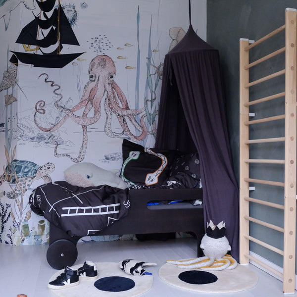 Moozle beding Snakes n' Ladders organic cotton duvet set