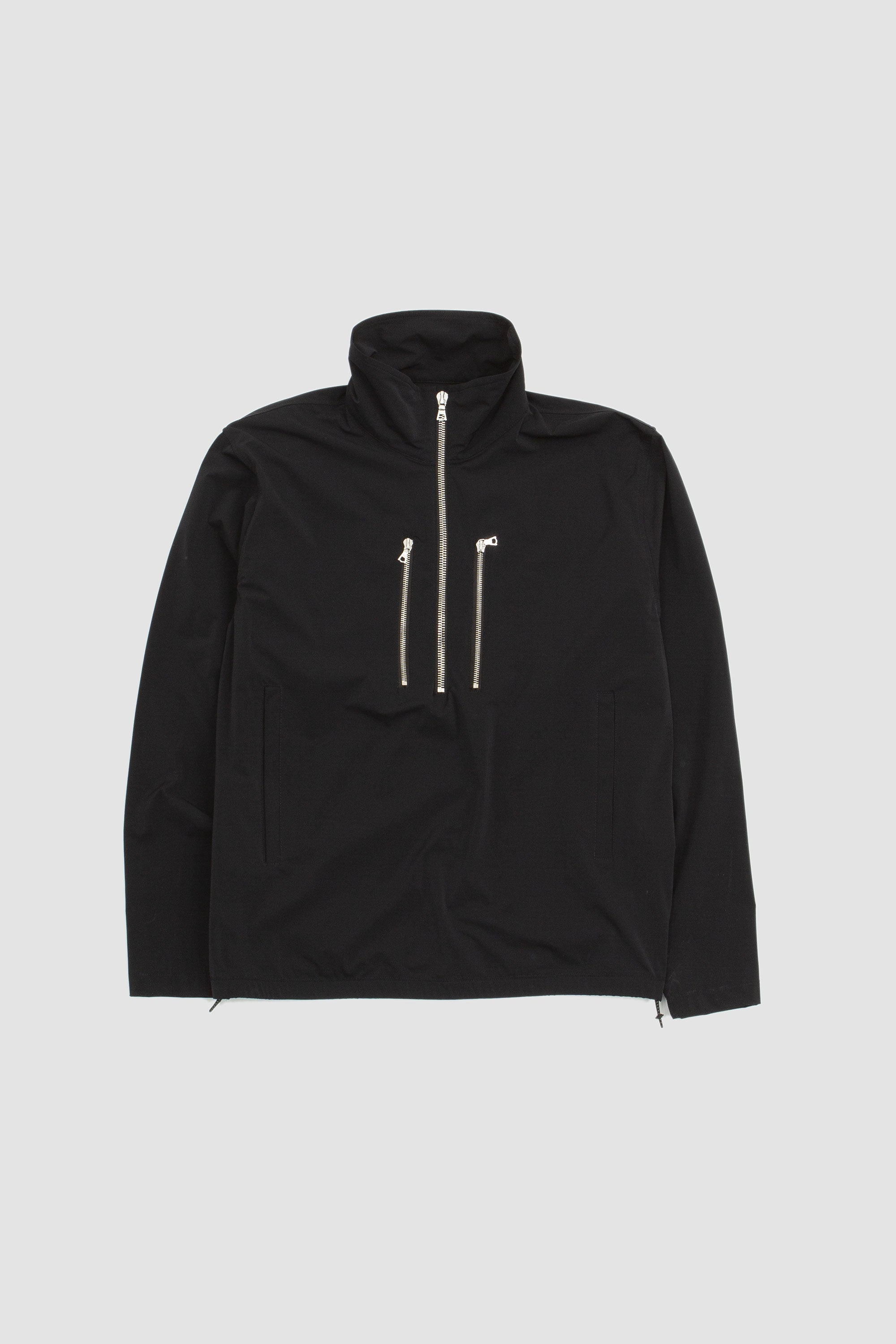 SPORTIVO [Zip smock kinetic black]