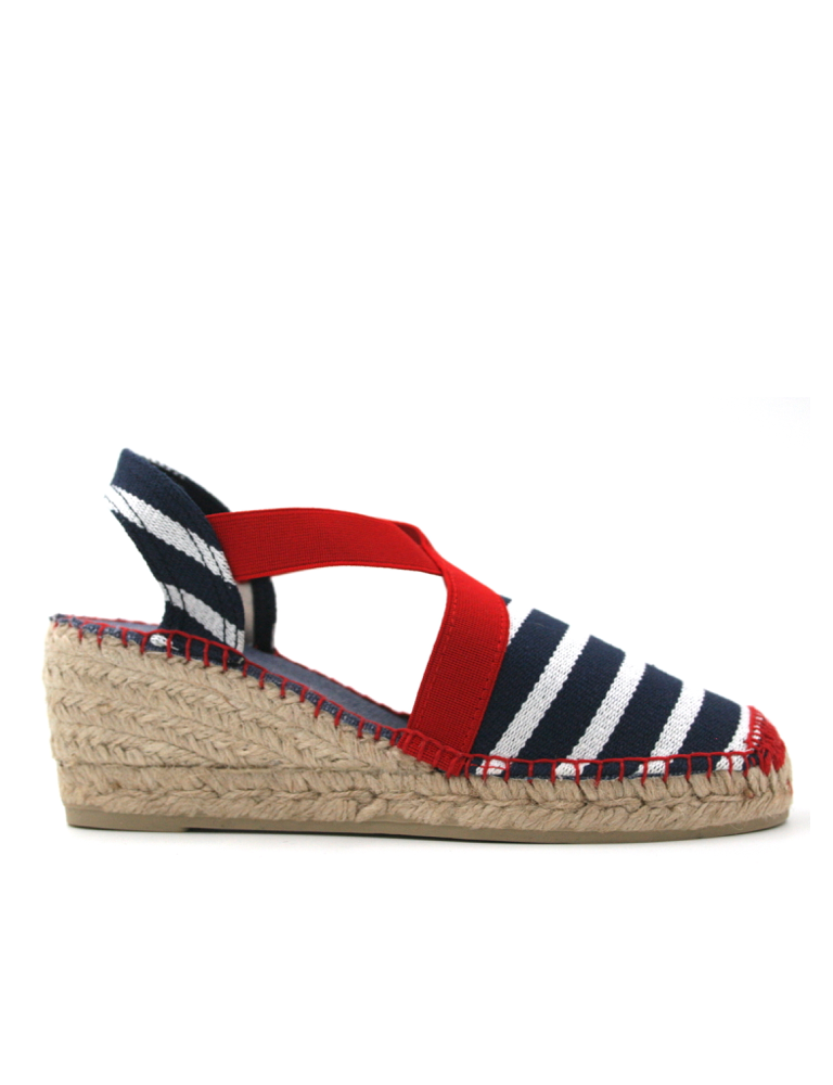 woman within espadrilles