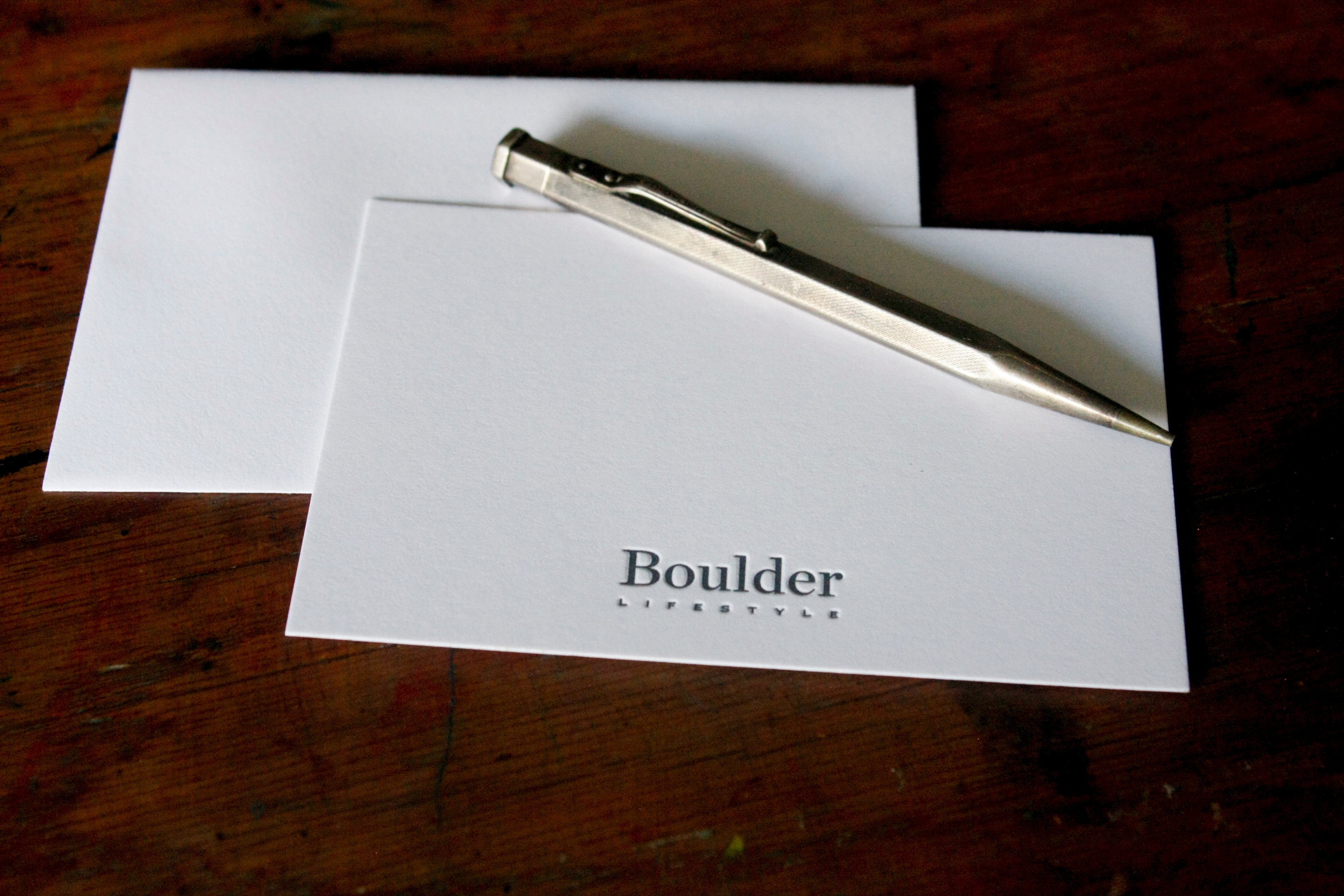 letterpress custom printed notecards boulder colorado boulder lifestyle magazine