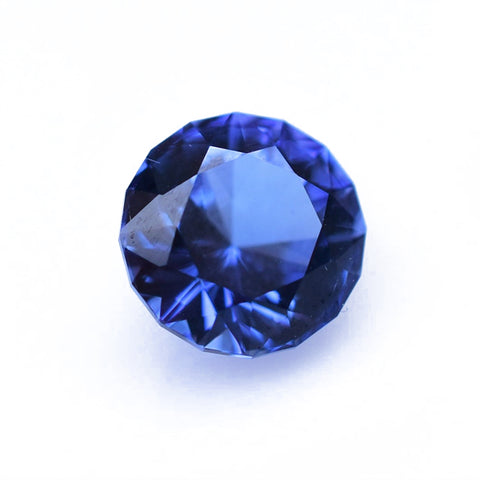 2.67 Carats Blue Tanzanite, Precision Cut by Brett Kosnar