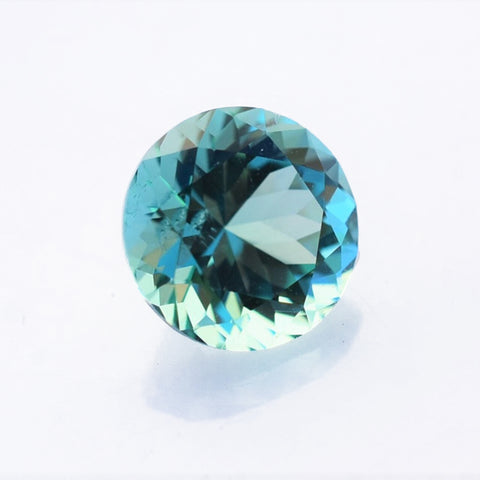 1.59 carats Neon Green No Oil Round Russian Emerald