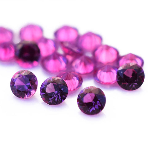 Loose Pink Burma Sapphire Rounds, 2.1mm 