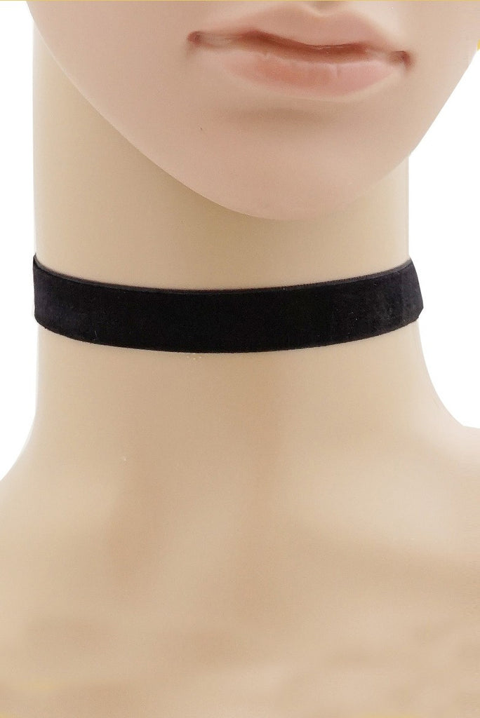 small velvet choker