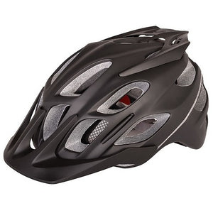 black mountain bike helmet