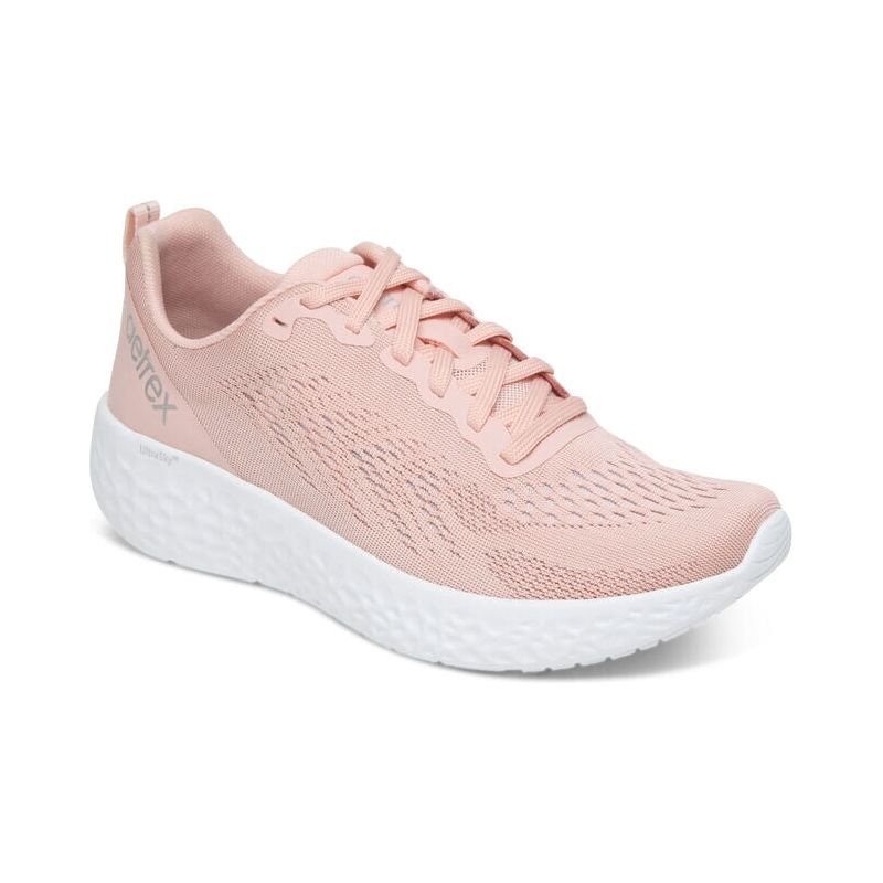 Danika Arch Support Sneaker - Pink Aetrex