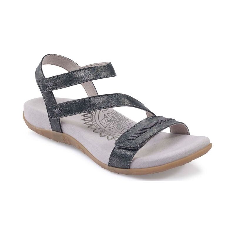 Gabby Adjustable Strap - Pewter Aetrex