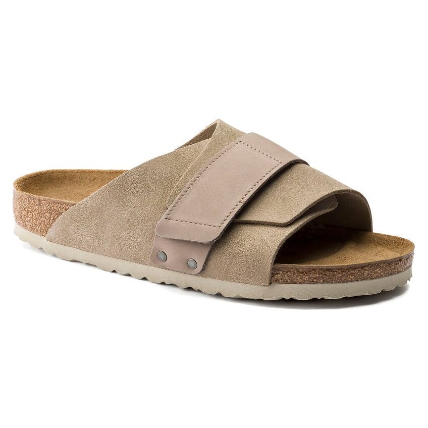 Regular Kyoto Nubuck Suede/Leather - Taupe Birkenstock