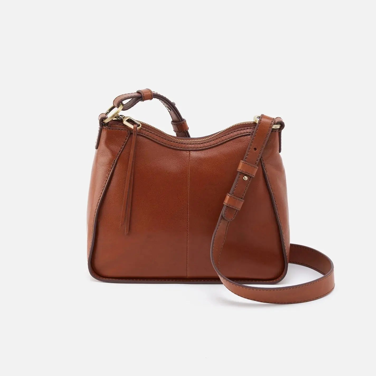 Bellamy Crossbody - Brandy Hobo