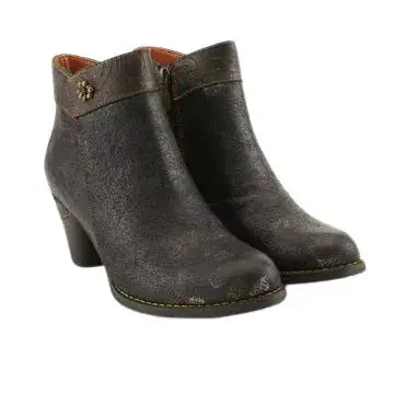 L'ARTISTE BESTLOVE BOOTS - BLACK MULTI LEATHER COMBO Spring Step