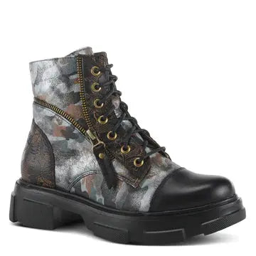 L'ARTISTE CARNELIAN BOOTS - BLACK MULTI Spring Step