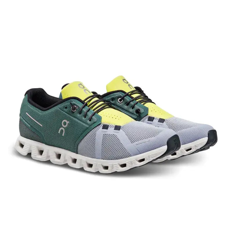 Mens Cloud 5 - Olive Alloy On Running