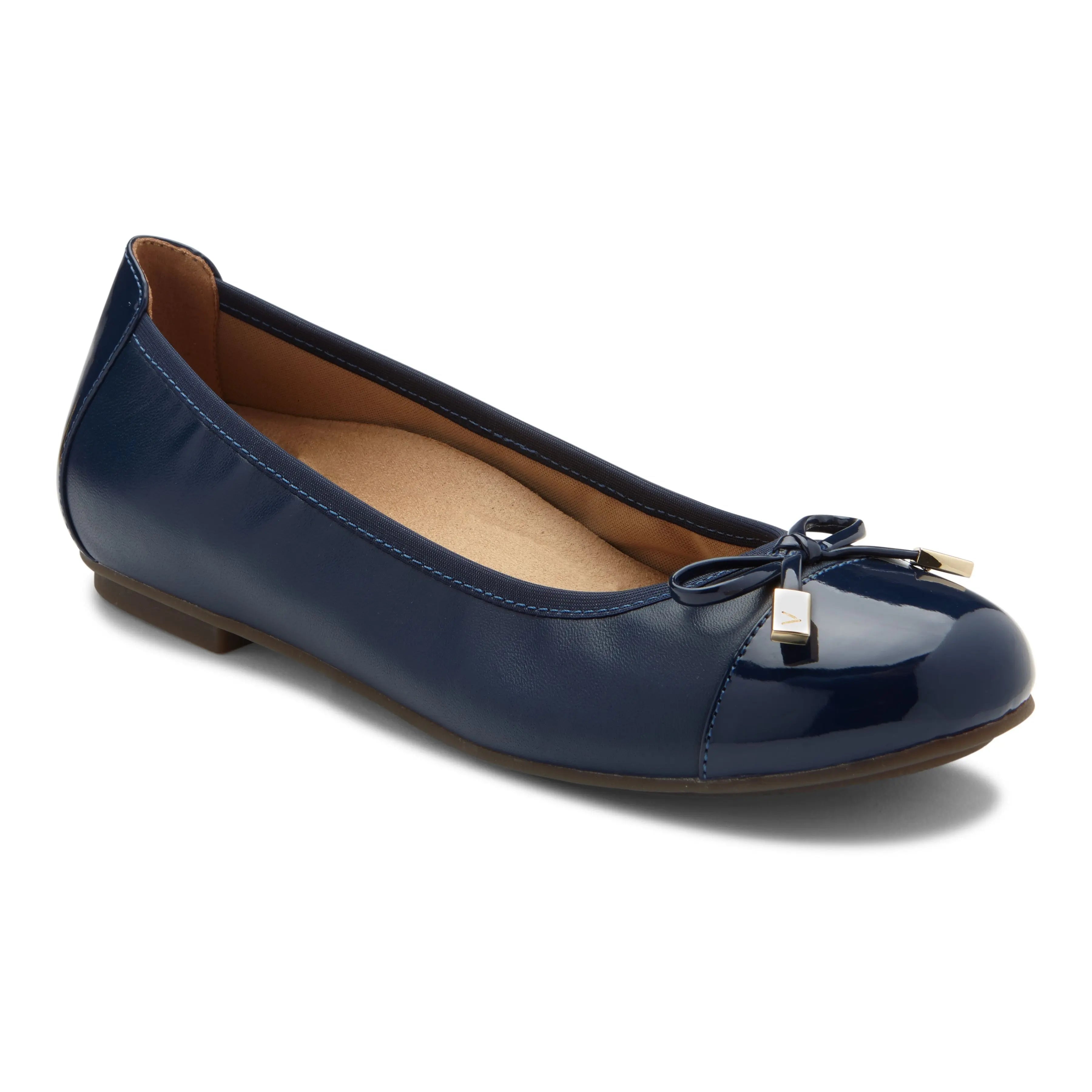 MINNA BALLET FLAT - Navy Vionic