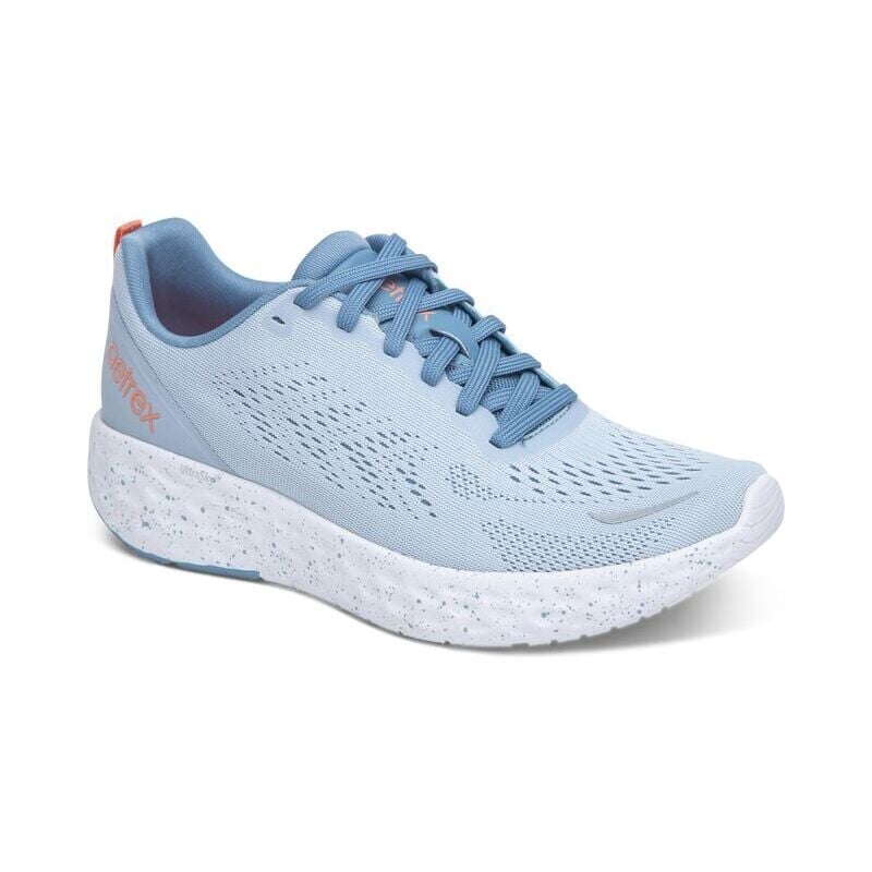 Women's Danika Arch Support Sneaker - Light Blue Aetrex