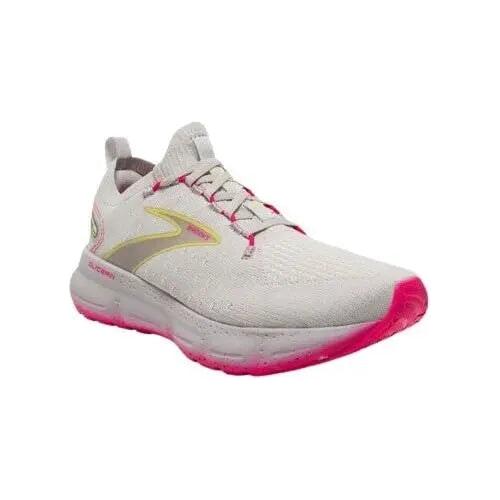 WOMENS Glycerin Stealthfit GTS20 - Grey|Yellow|Pink BROOKS SPORTS, INC