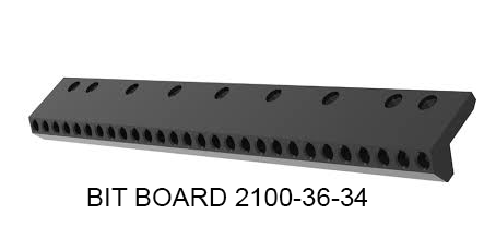 BIT 2100-36-34 Universal Bit Board Kennametal Style/Sanvik Style