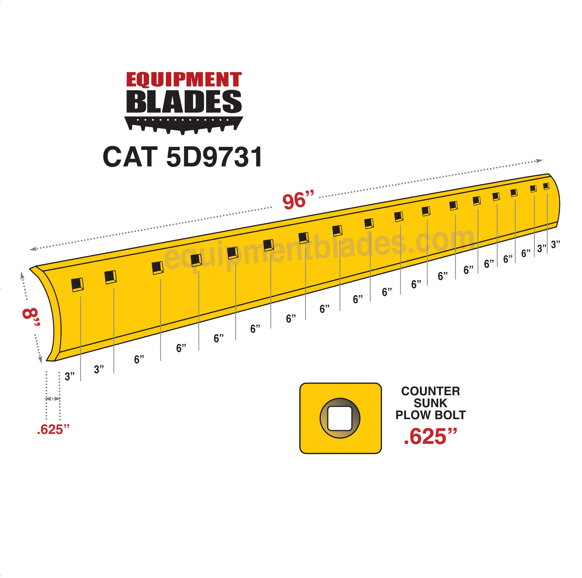 Cat 5d9731 Equipment Blades Inc