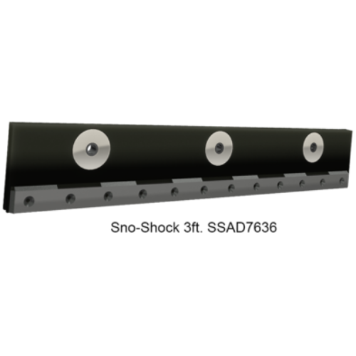 SNOSHOCK 3FT CARBIDE SNOW PLOW BLADE - SSAD7636