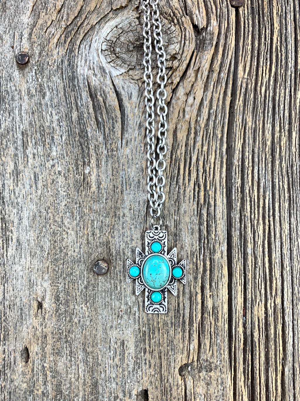 aztec turquoise necklace