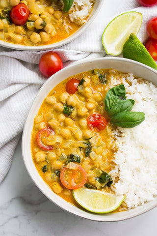 20 minute chickpea curry