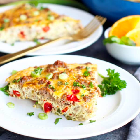 Whole-30 breakfast sausage hash browns